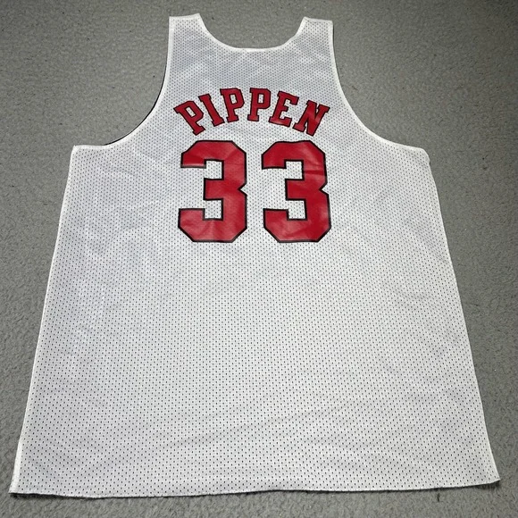 Chicago Bulls Jersey Mens Medium NBA Basketball Pippen Mitchell & Ness